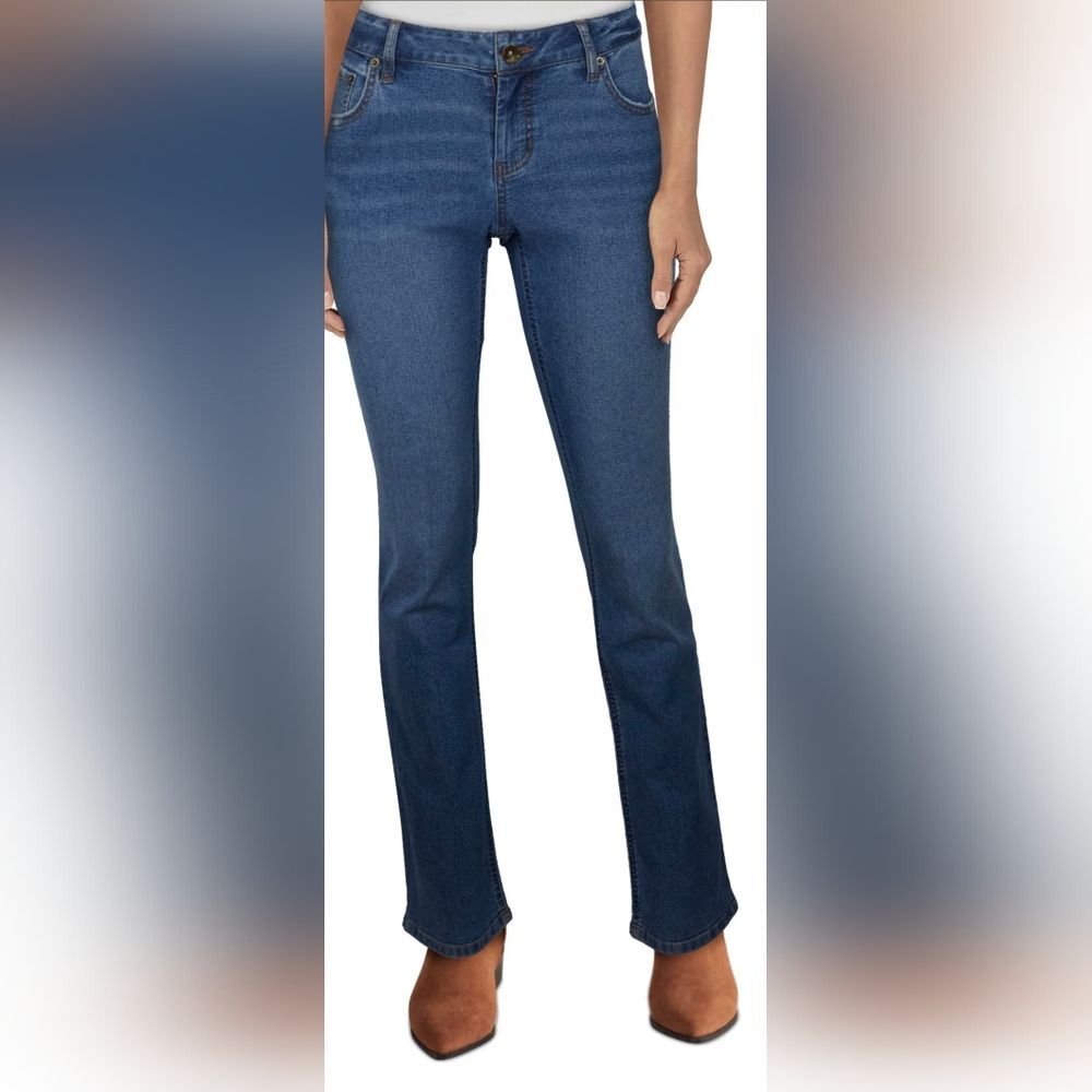 Natural Reflections Straight Leg Jeans Size 10